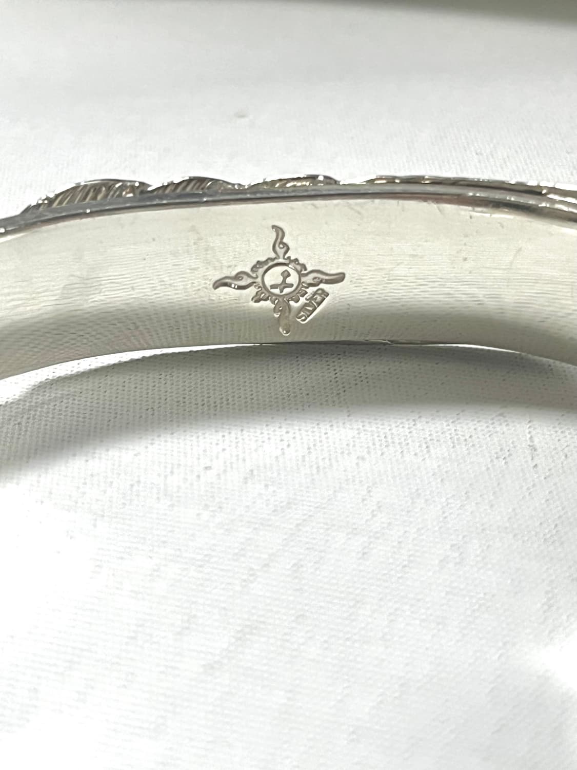 (M) BR-020 퍼스트애로우즈 깃털 플랫 뱅글(팔찌) 상품이미지3