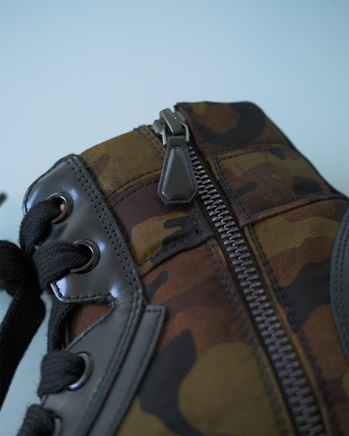 PRADA nylon/leather high top 상품이미지2