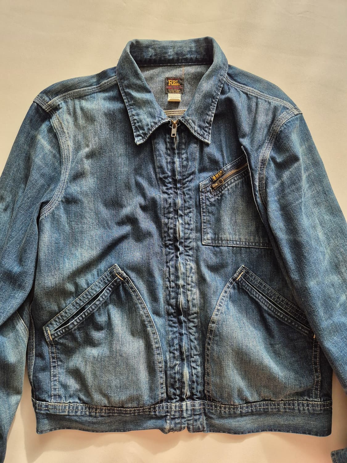 RRL 레이튼 인디고 데님자켓 M사이즈 상품이미지5