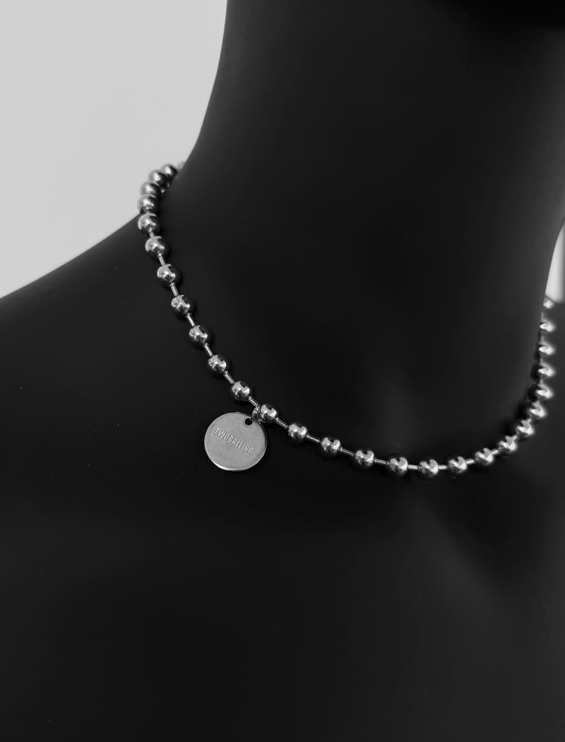 (새상품) 투볼링 목걸이 Layered Ballring Necklace 상품이미지1