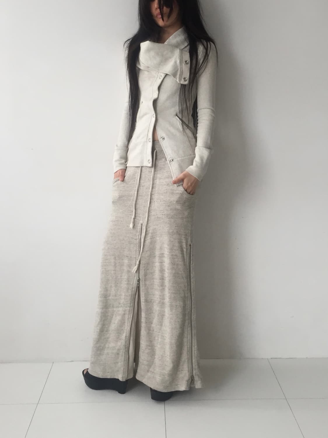 G.O.A 고아 00s 멀티지퍼 스커트 상품이미지6