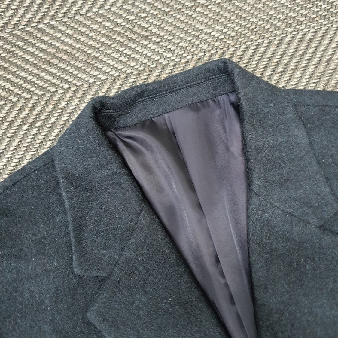 미착용 지오송지오 울 캐시미어 코트 남자105 상품이미지2