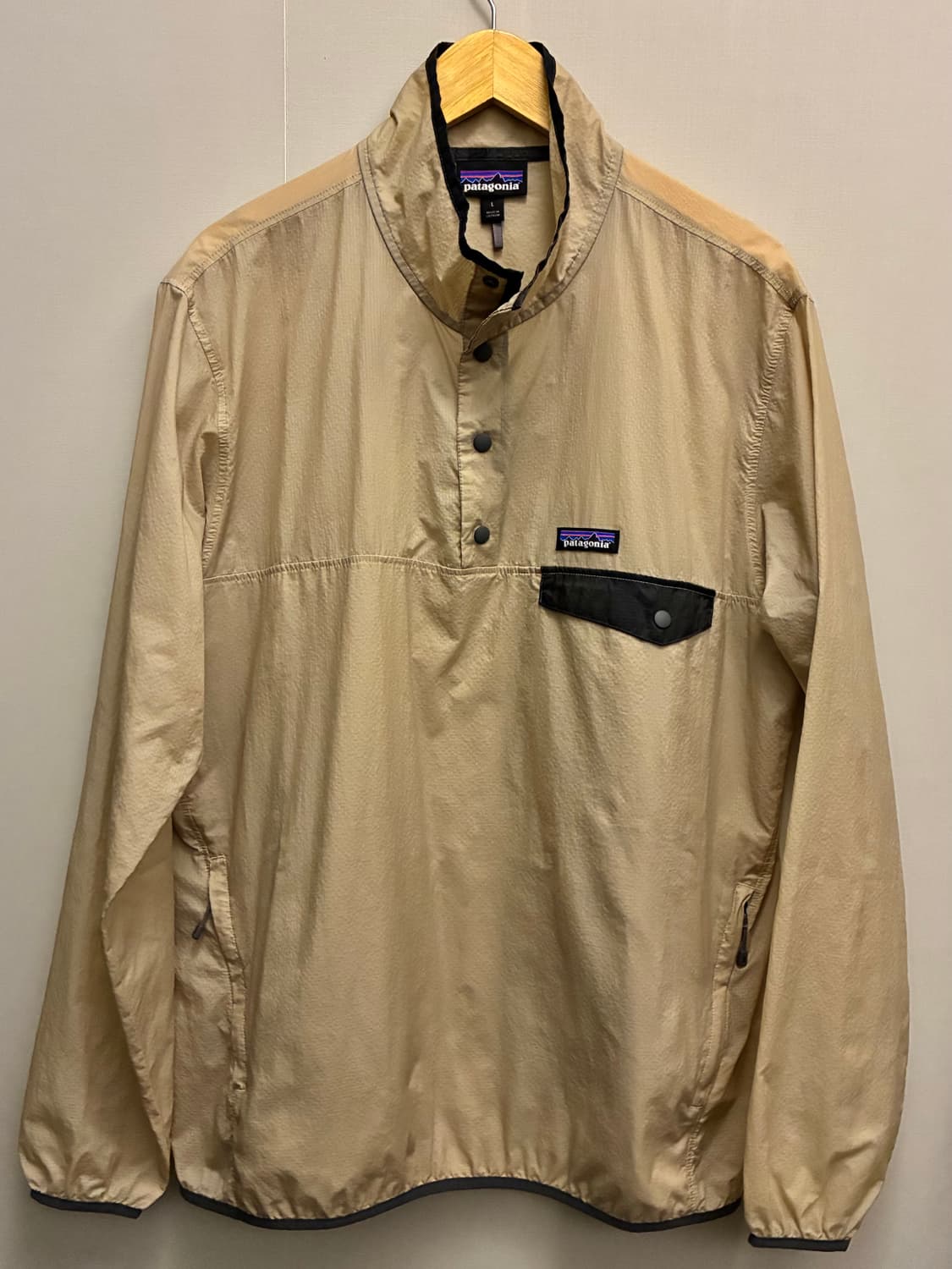 (L/105)파타고니아 나일론 신칠라 스냅 풀오버 아노락 바람막이 상품이미지1