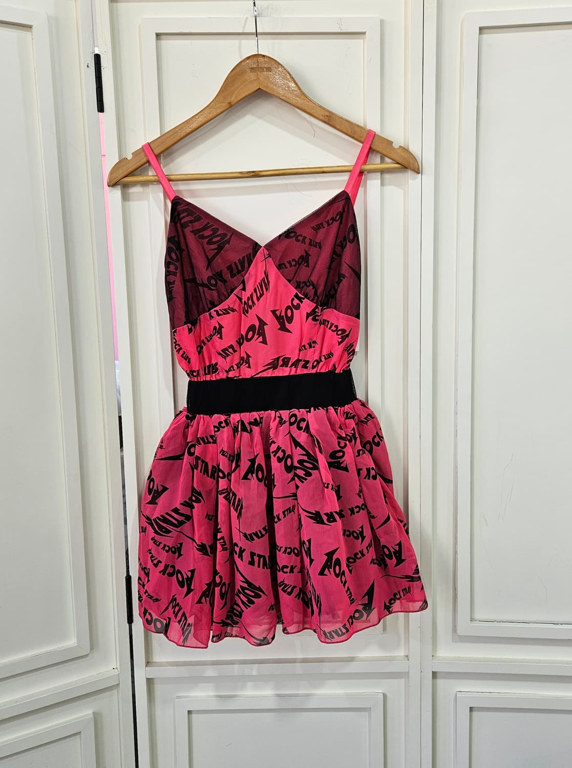 락스타 프린팅 원피스 상품이미지1