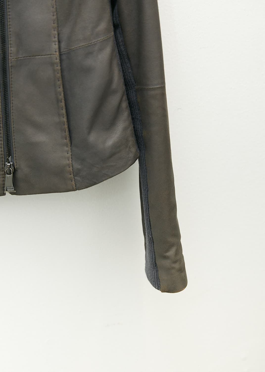 Goat Leather Biker Jacket 상품이미지4
