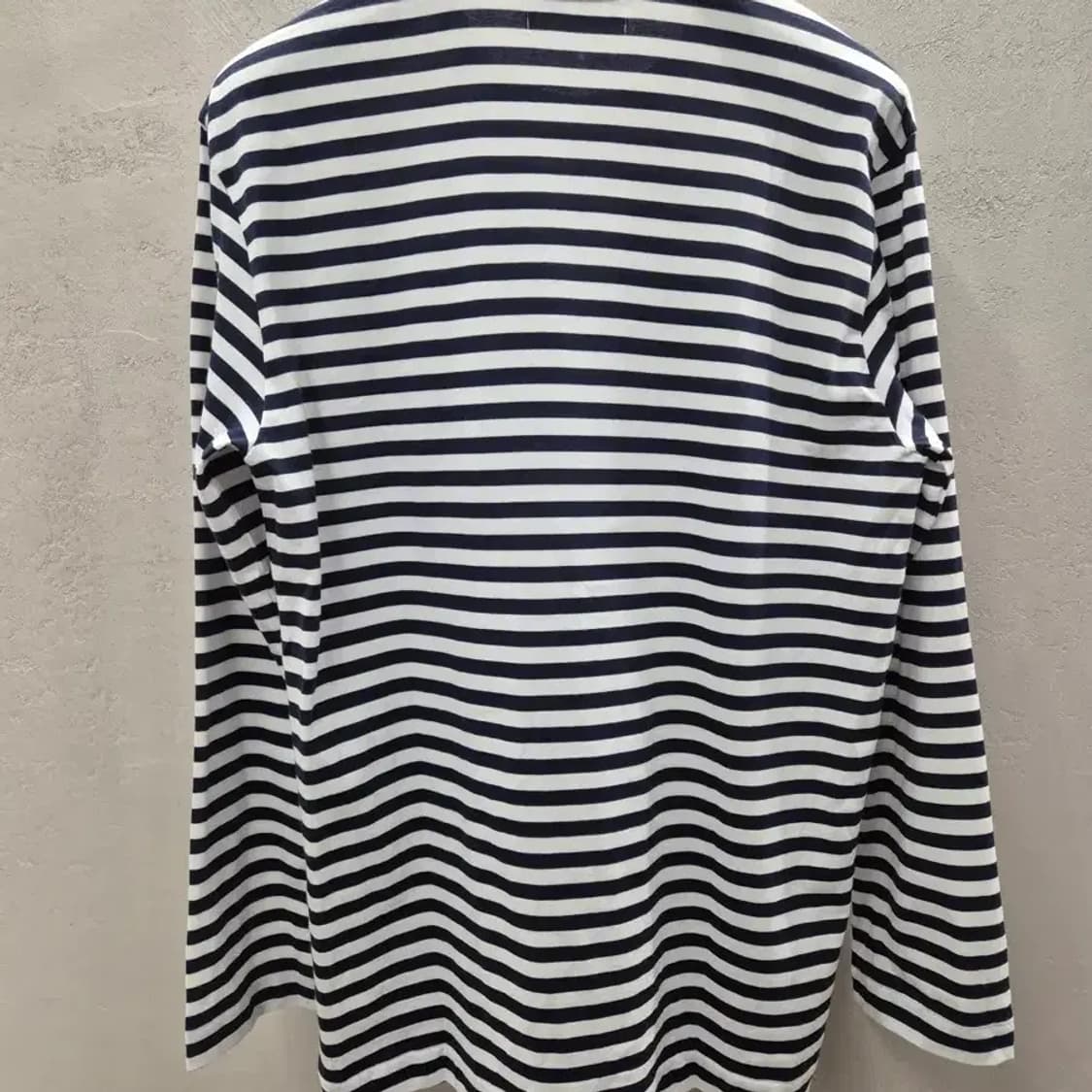 CDG 꼼데가르송 단가라 긴팔 티셔츠 네이비 XL 상품이미지3