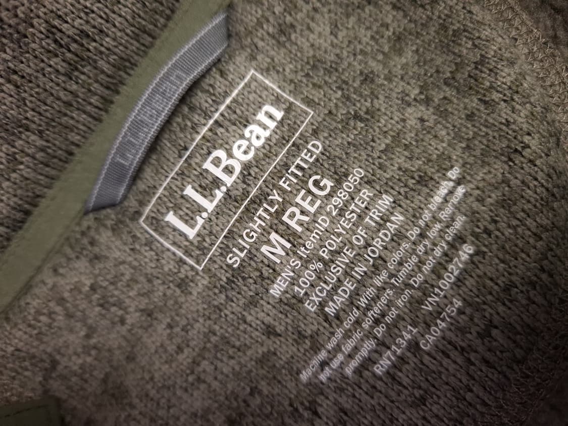 새제품  일본판 오리지날 L.L.Bean 풀오버 후리스 상품이미지4