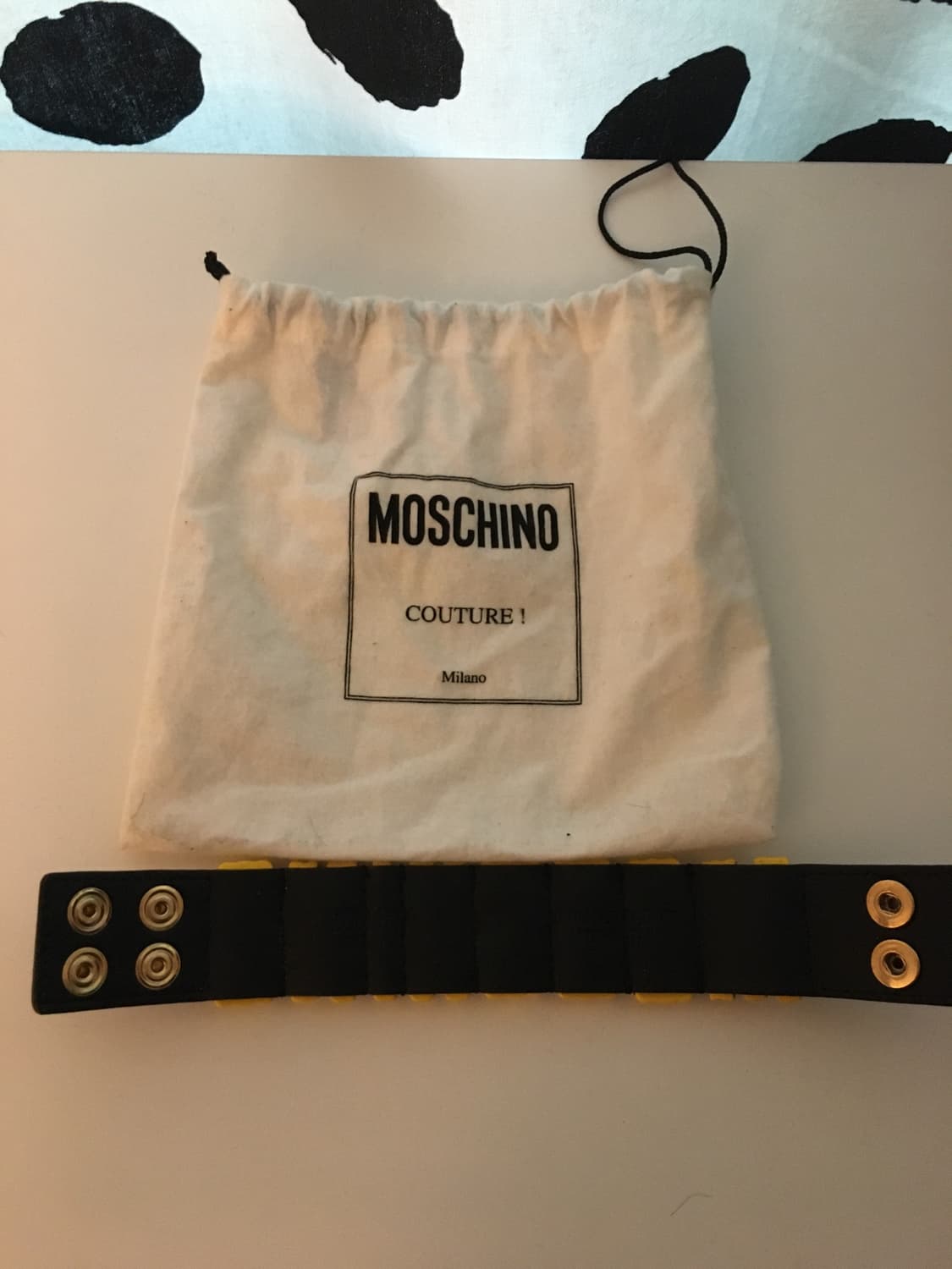 모스키노x제레미스캇 Spongebob leather bracelet 상품이미지4