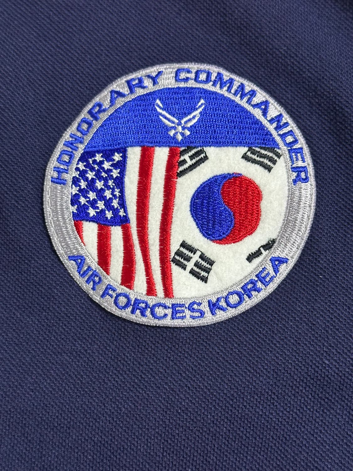 미공군 기념 반팔 카라티 티셔츠 (M) 상품이미지5