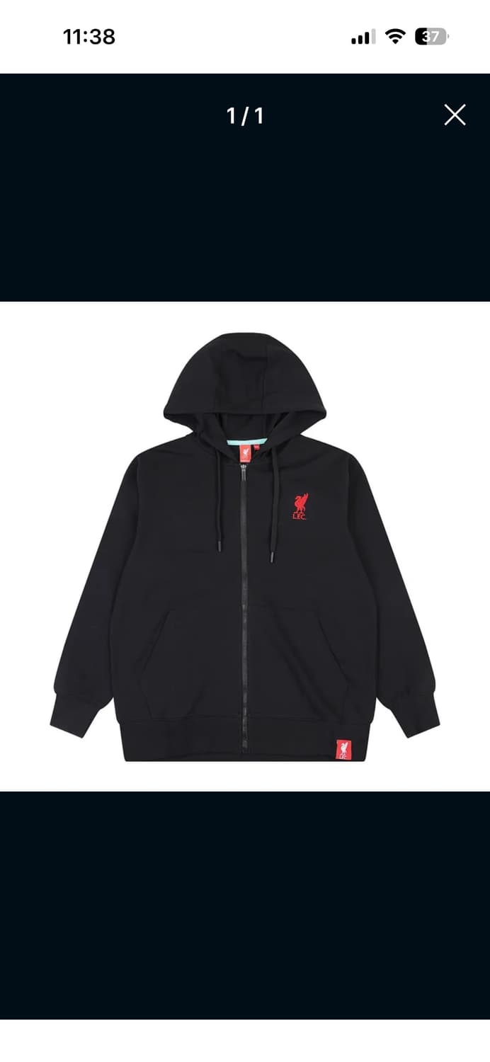 리버풀 후드집업 상품이미지1
