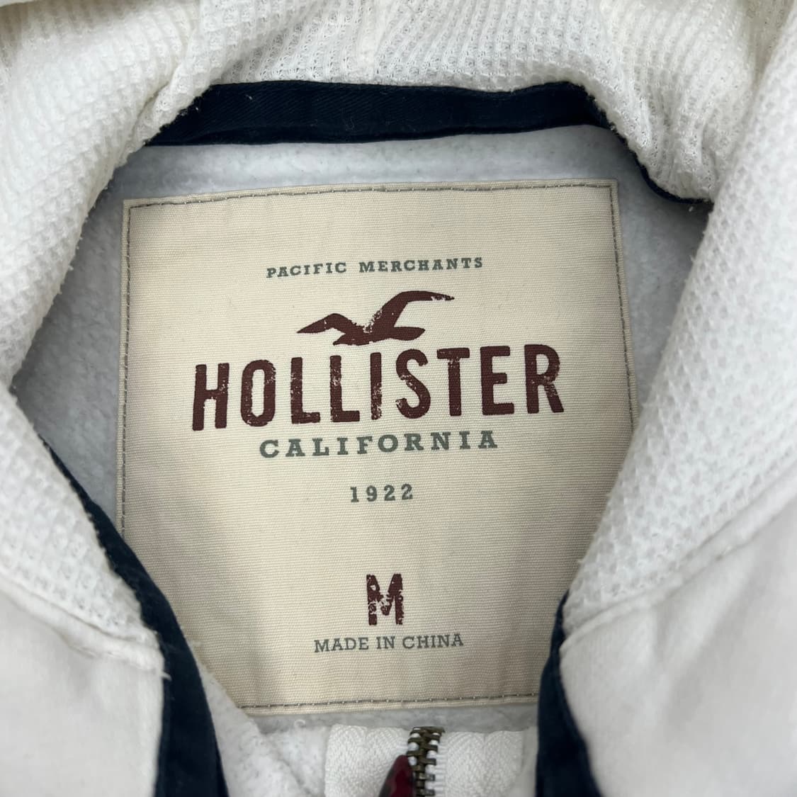 홀리스터 화이트 후드집업 상품이미지2