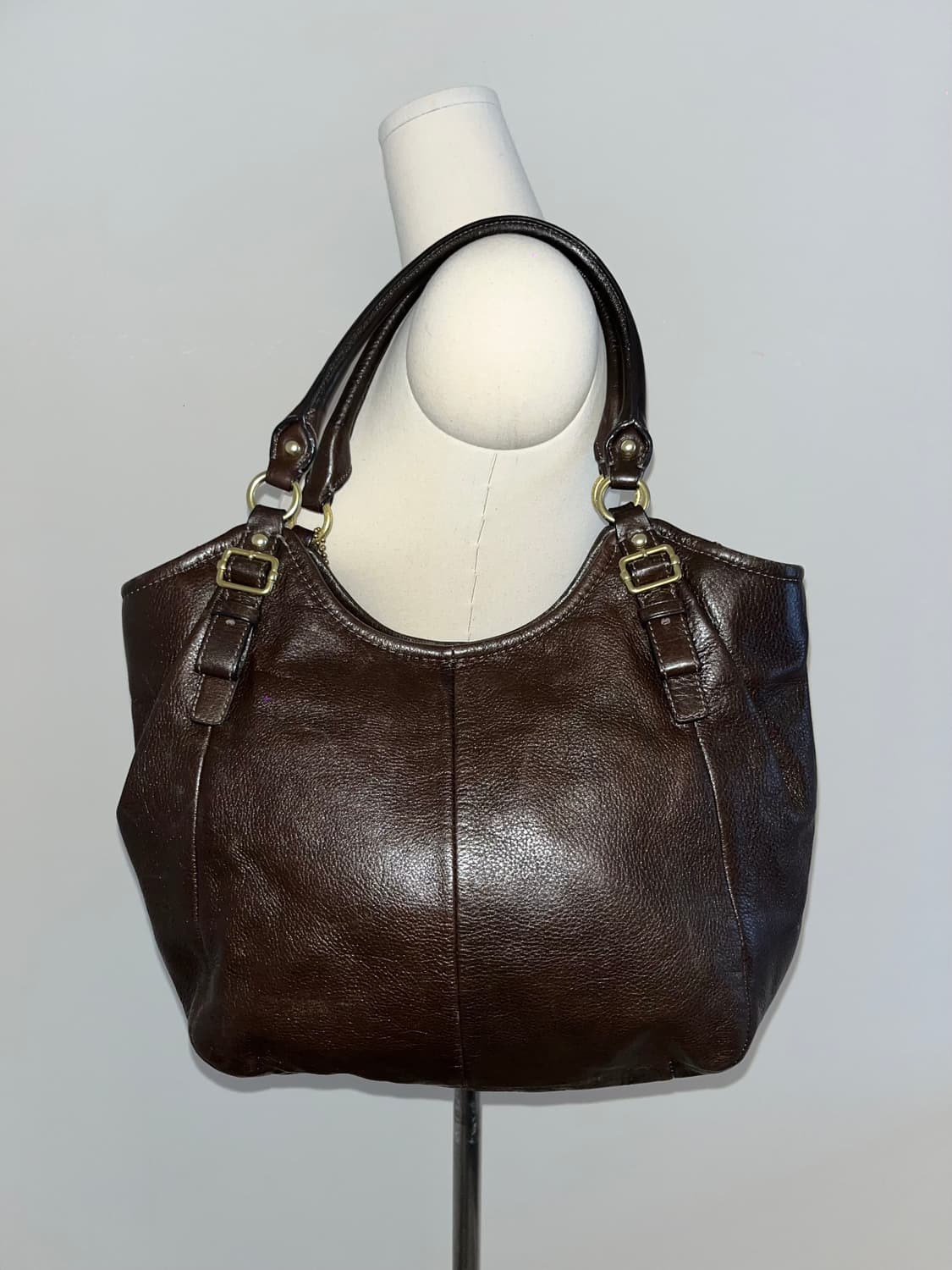 📦90ss Coach Brown shoulder bag 상품이미지5