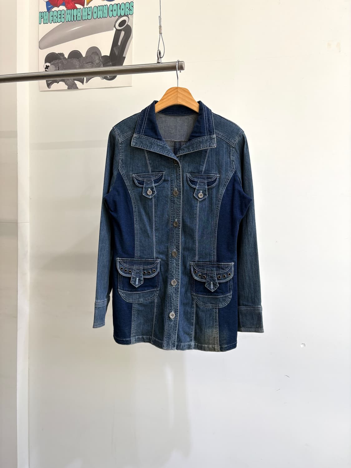 NOA-GE 데님자켓 상품이미지1