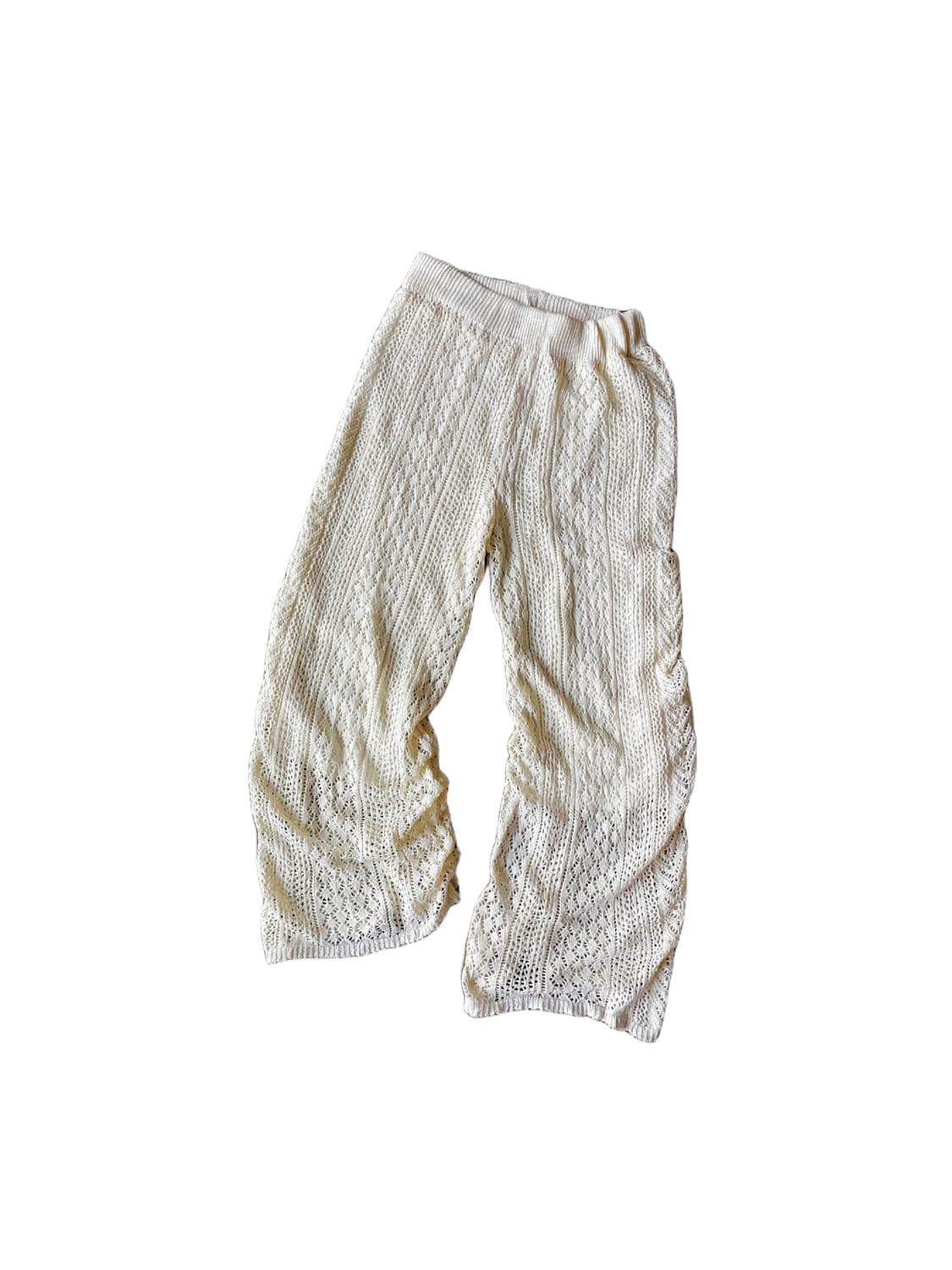Crochet Knit Banding Pants 상품이미지1