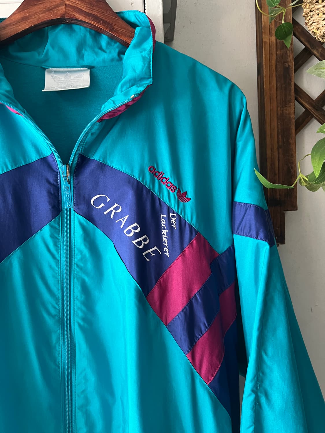 [L]90's 아디다스 USA 올드스쿨 트랙 자켓 상품이미지4