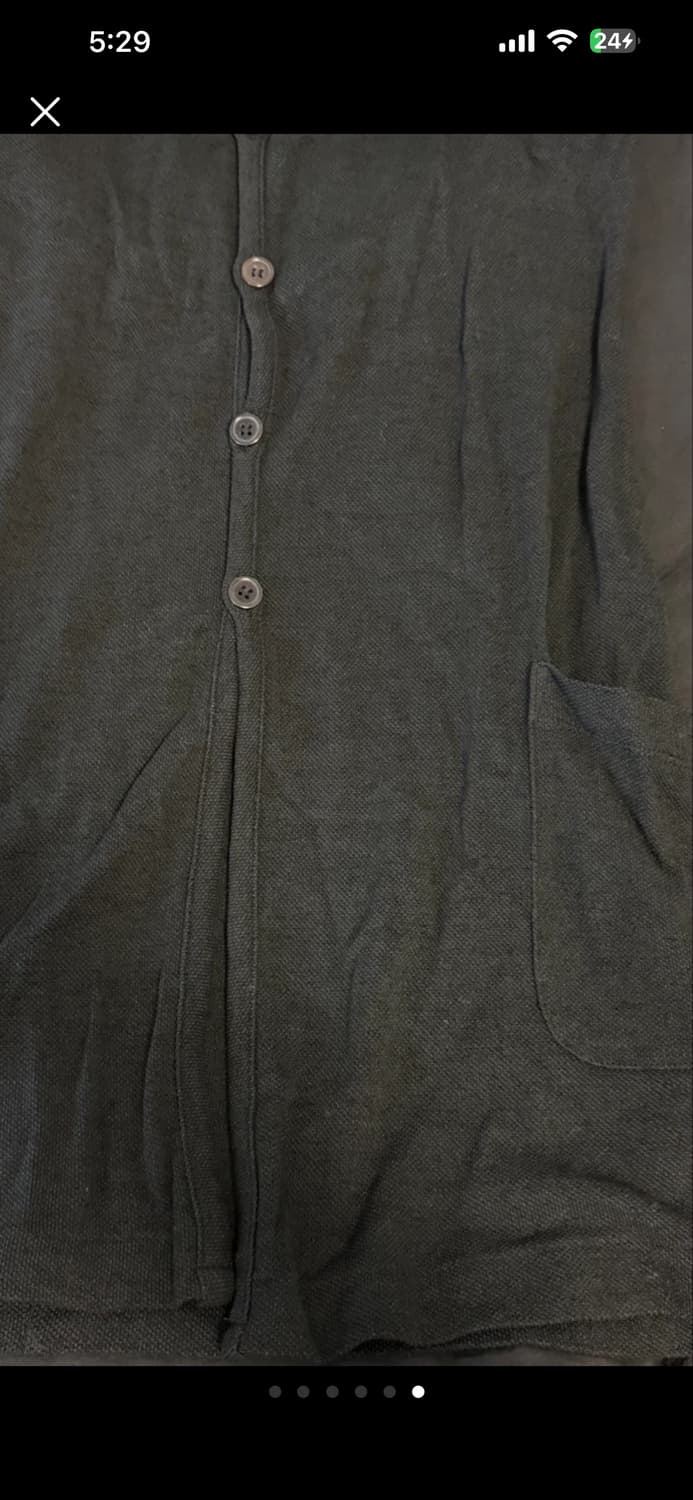 요지 야마모토 롱 가디건 상품이미지6