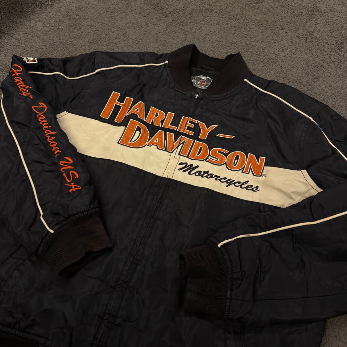 [ 정품/S ] 할리데이비슨 MA-1 항공 자켓 상품이미지1