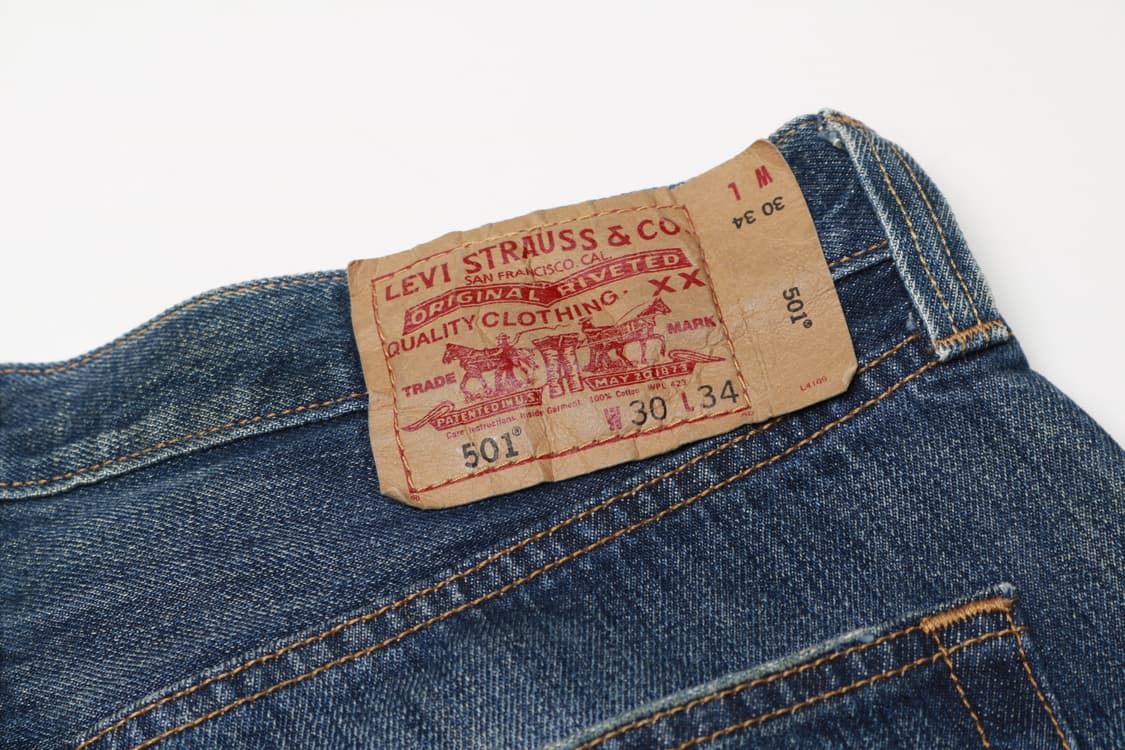 [30인치] 00's 리바이스 501 워싱 데님팬츠 상품이미지8
