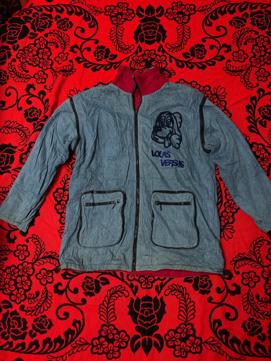 "Louis versus" harajuku y2k punk denim  상품이미지2