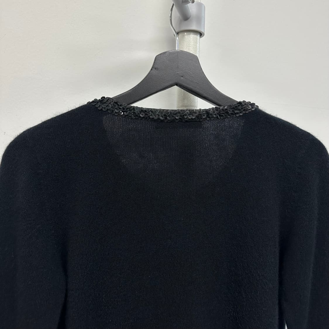 ZUCCA 주카 캐시미어 스팽글 디테일 가디건 상품이미지6