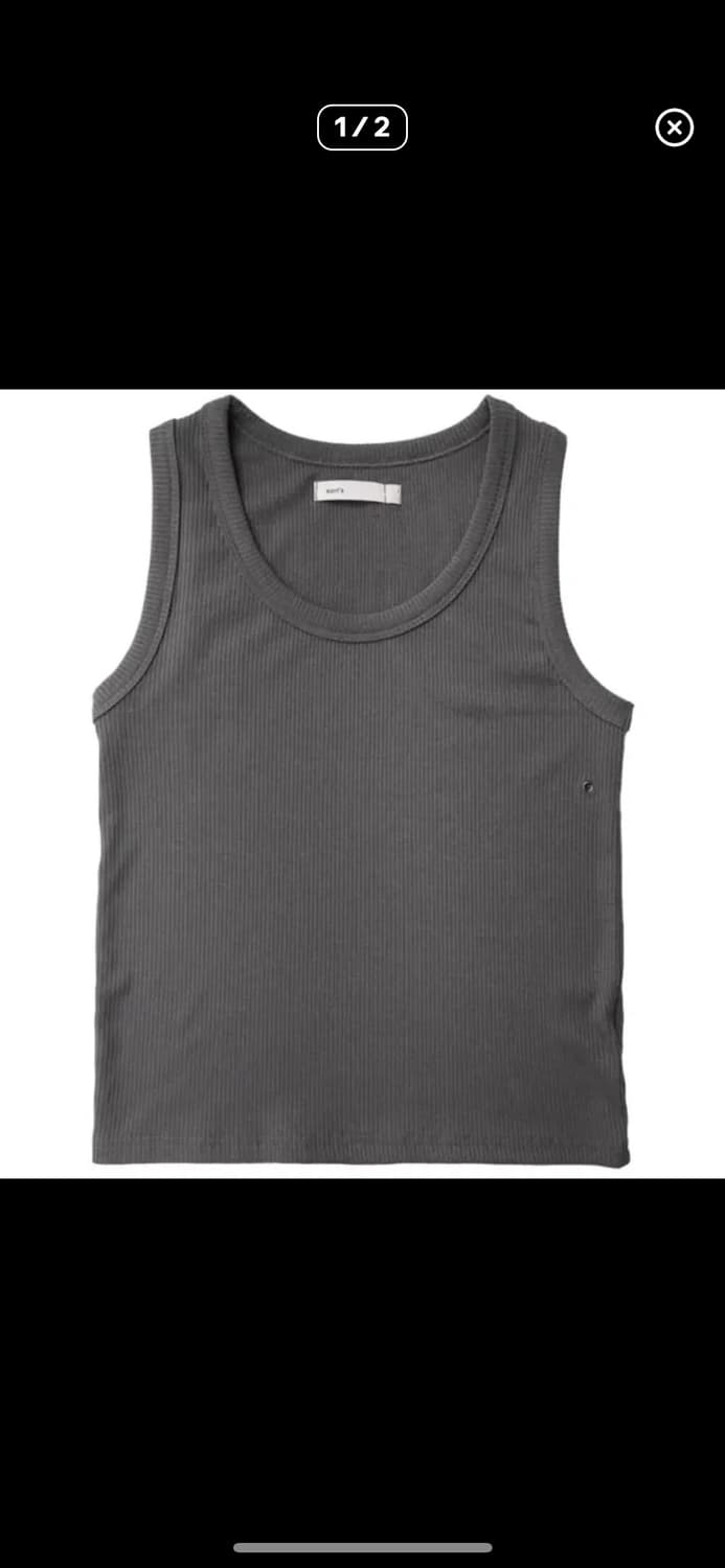 Eonts 에옹쓰 슬리브리스 나시 sleeveless top  상품이미지2