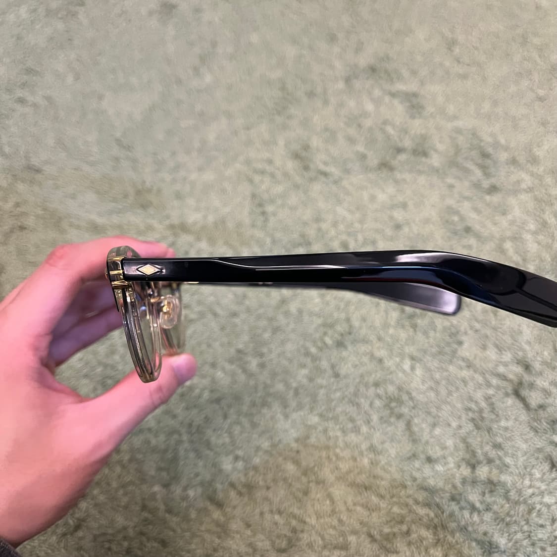 백산안경 타임원클로딩 보스턴 블랙투톤 상품이미지6