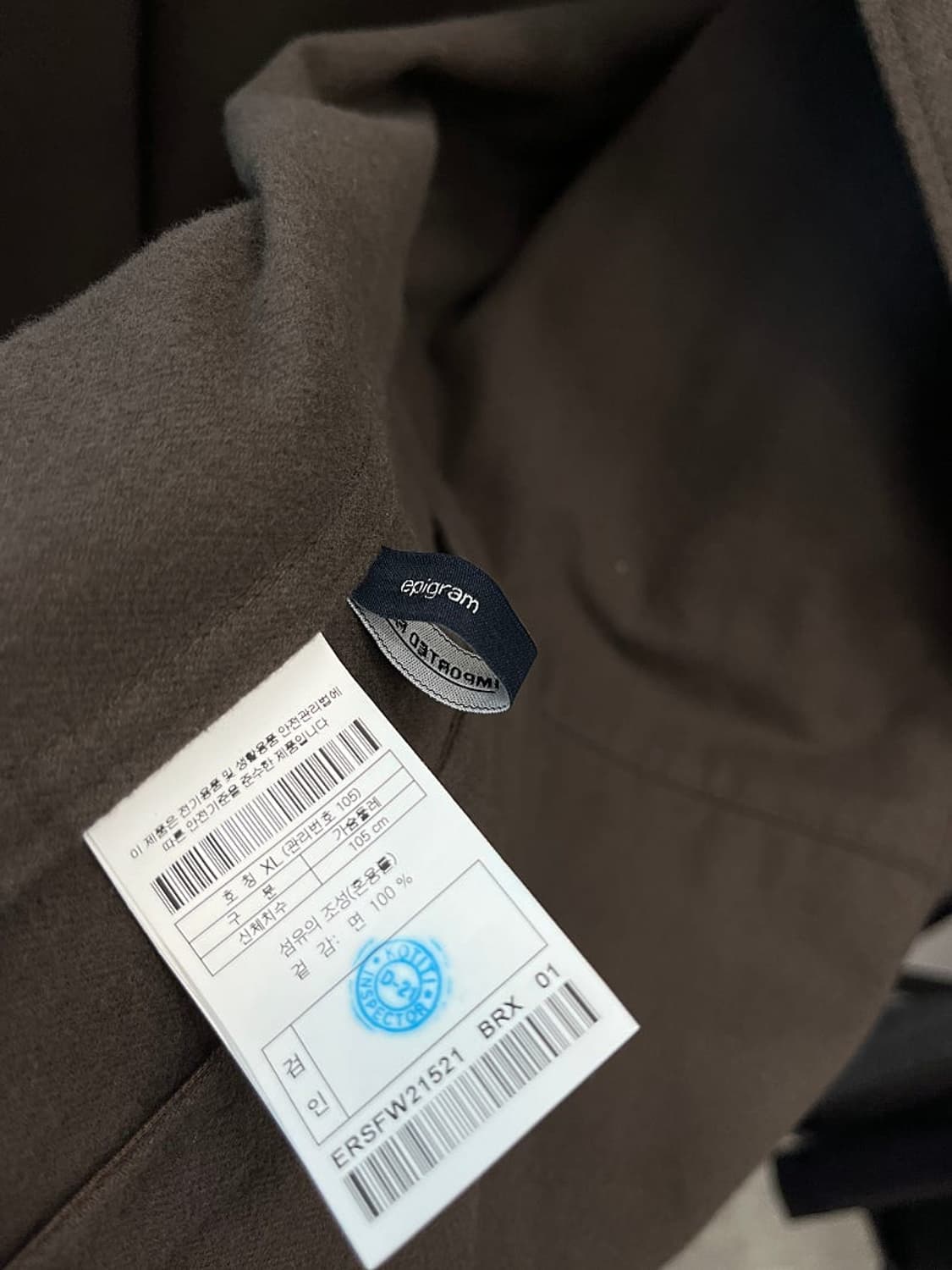 105) 에피그램 몰스킨 오버셔켓  상품이미지5