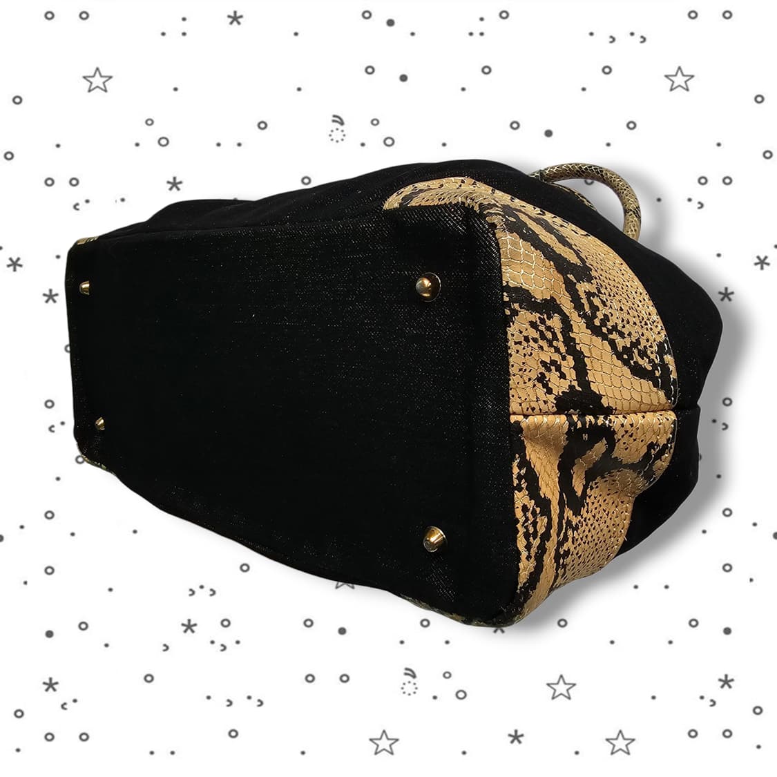 PAT 소가죽 뱀피 숄더백 상품이미지6