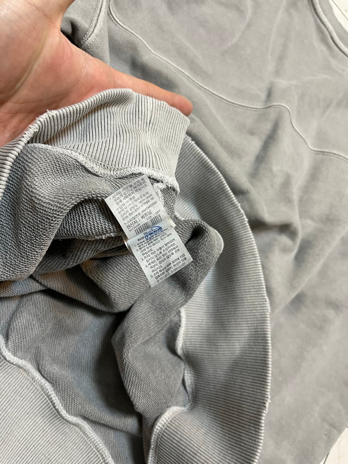 노스페이스 그런지 피그먼트 맨투맨 상품이미지6