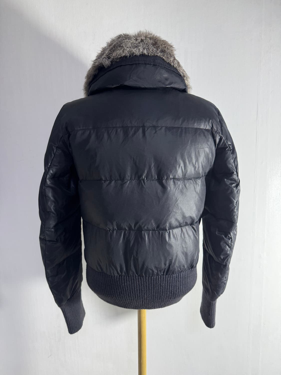 I blues club 멀티 포켓 퍼 칼라 다운 자켓 y2k lgb  상품이미지4