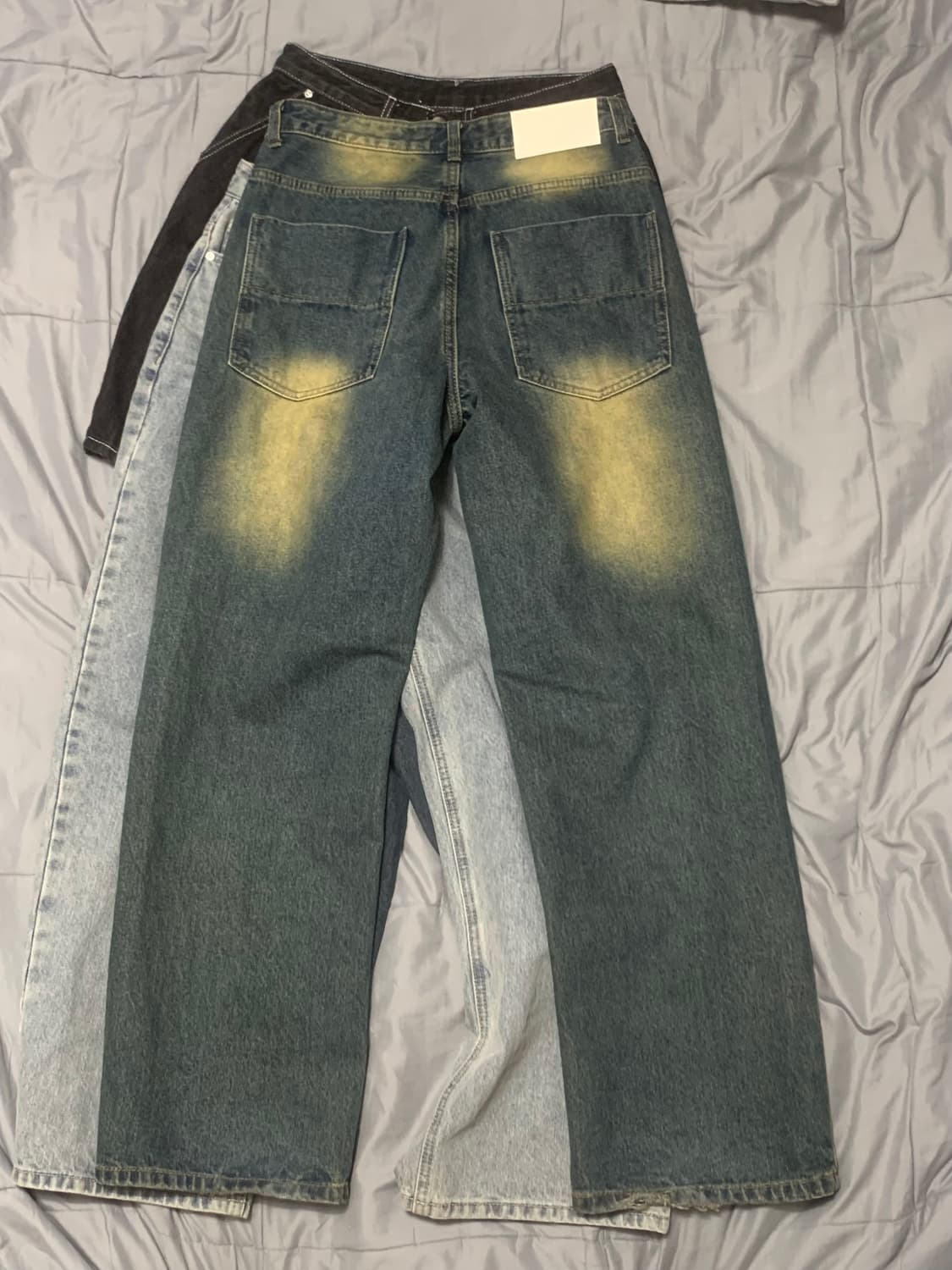 안입는 청바지 데님팬츠 코튼팬츠 세트로 팝니다 상품이미지4