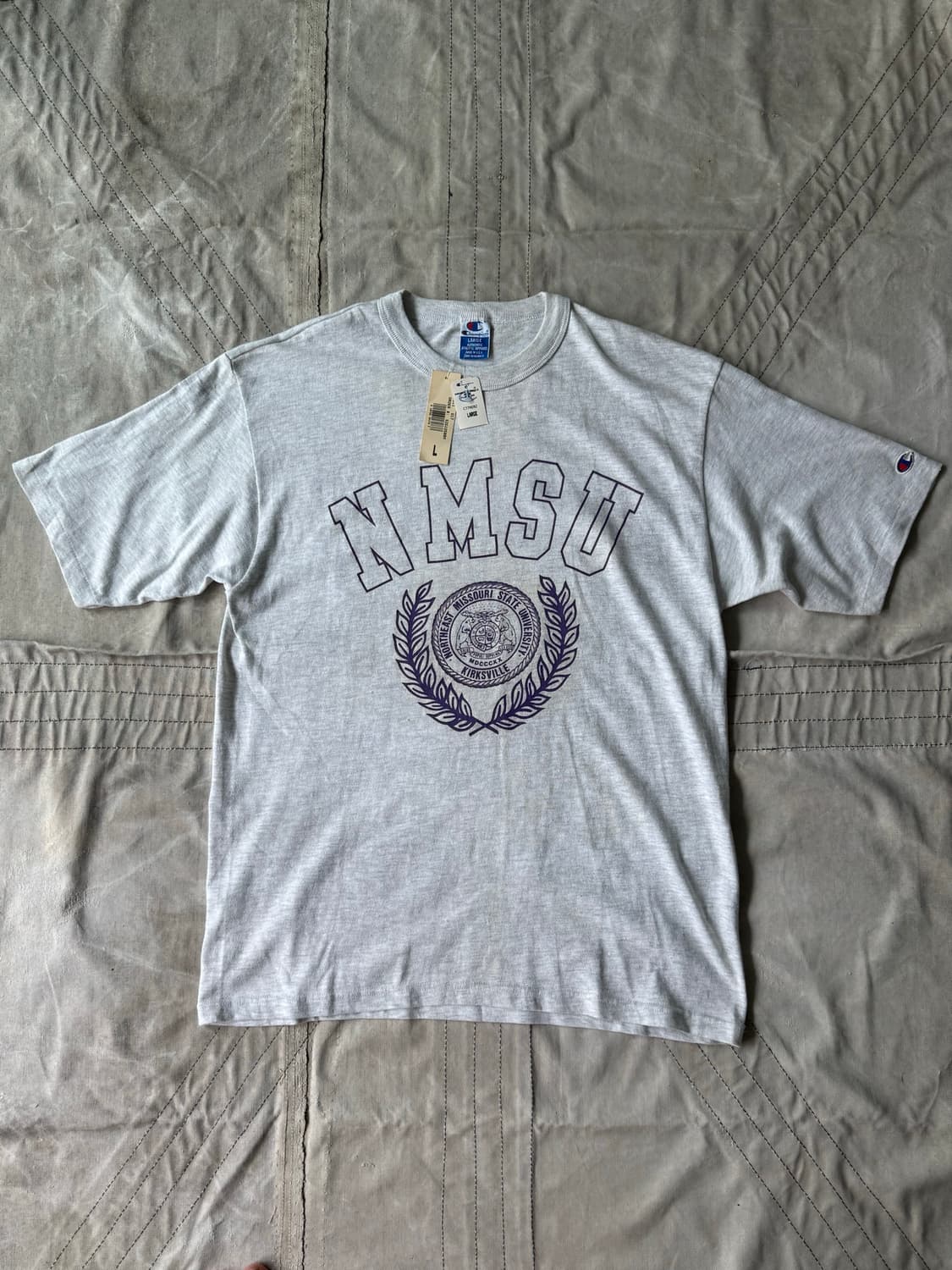 90s Champion NMSU T Shirt (Dead stock) 상품이미지1