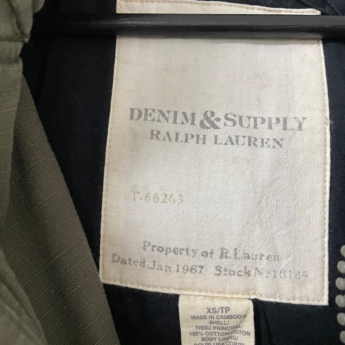 폴로 데님앤서플라이 후드 자켓 XS(W) 상품이미지5