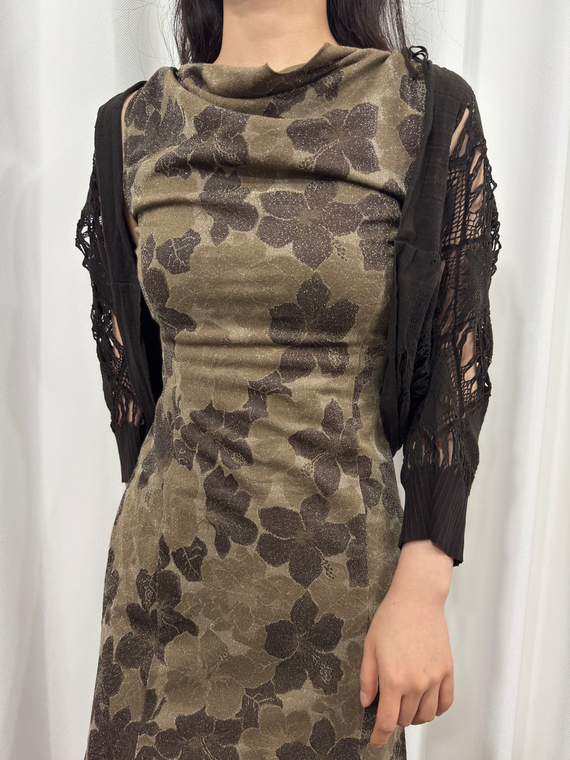 grunge lace bolero 상품이미지1