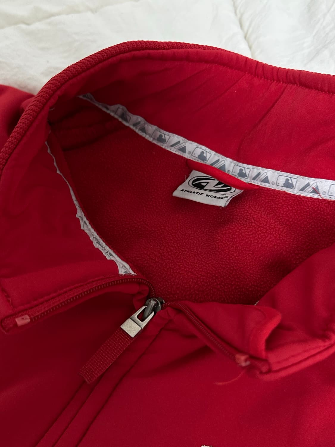 Athentic Works   뉴욕 양키스 레드 야구 점퍼 XL 상품이미지4