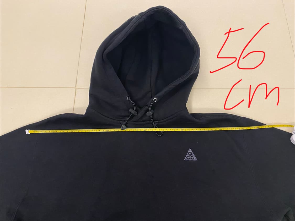 (아시아L) 나이키 ACG 써마핏 플리스 풀오버 후드 블랙 앤트러사이트 상품이미지2