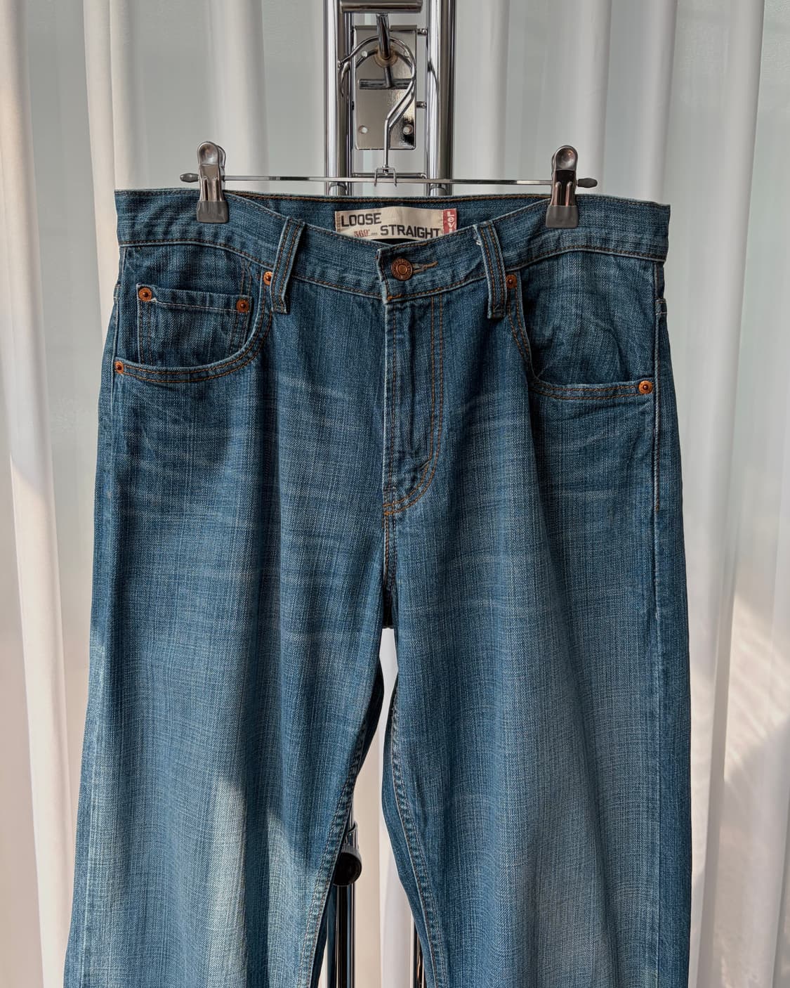 [30인치]리바이스 00s 569 루즈 스트레이트 데님 팬츠 상품이미지3
