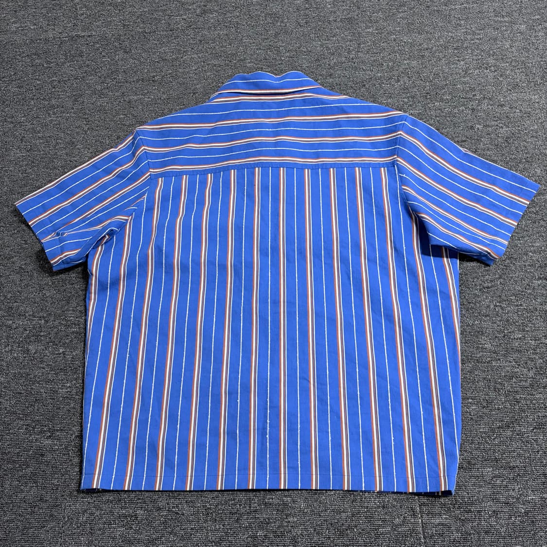 시스템 블루 스트라이프 셔츠 상품이미지5