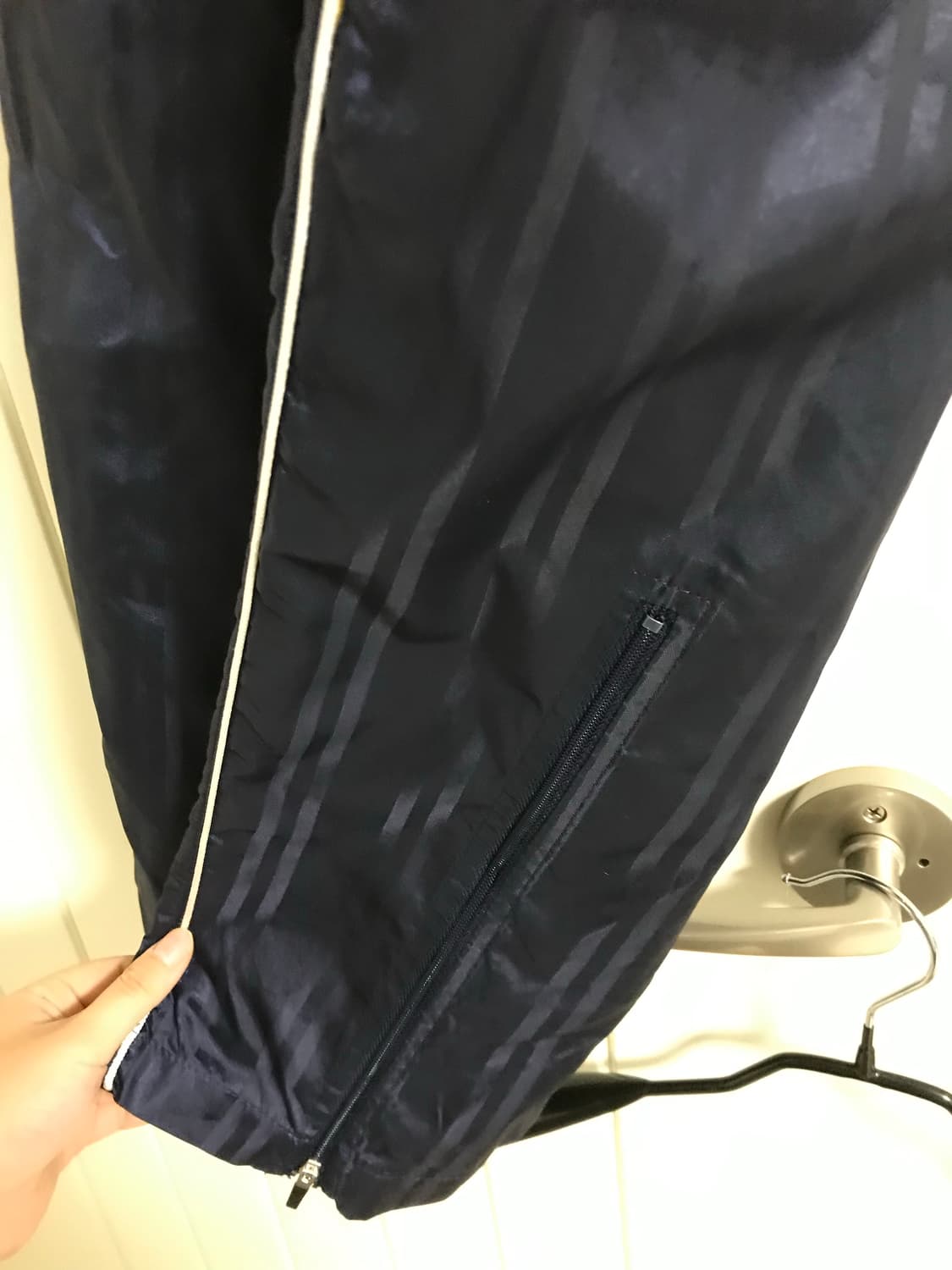 아식스 트레이닝 바지 네이비 상품이미지2