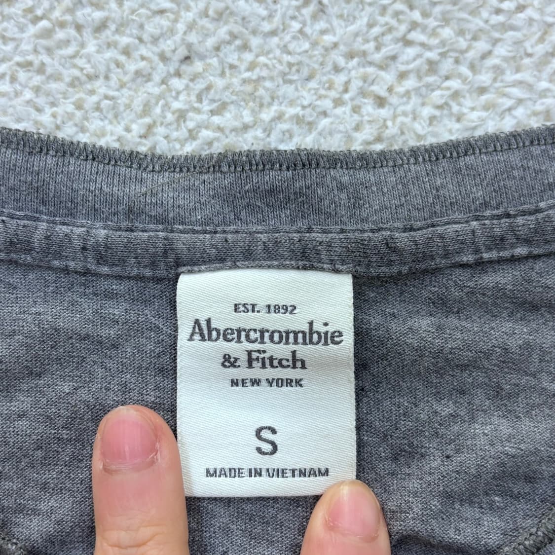 S 아베크롬비앤피치 반팔 티셔츠 0410E 상품이미지3