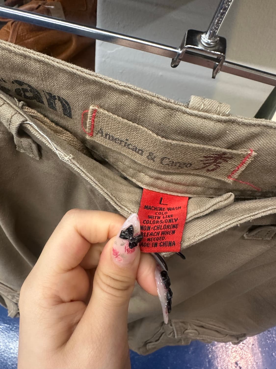 아메리카 vtg 더블 포켓 카고 팬츠 상품이미지5