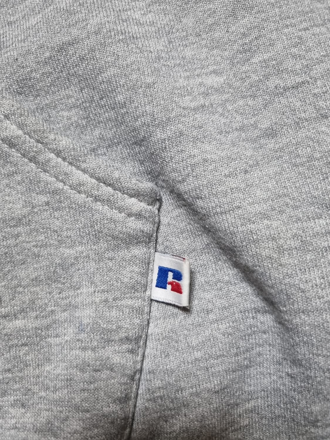 90s 러셀 애슬레틱 후드 라이트 그레이 상품이미지3