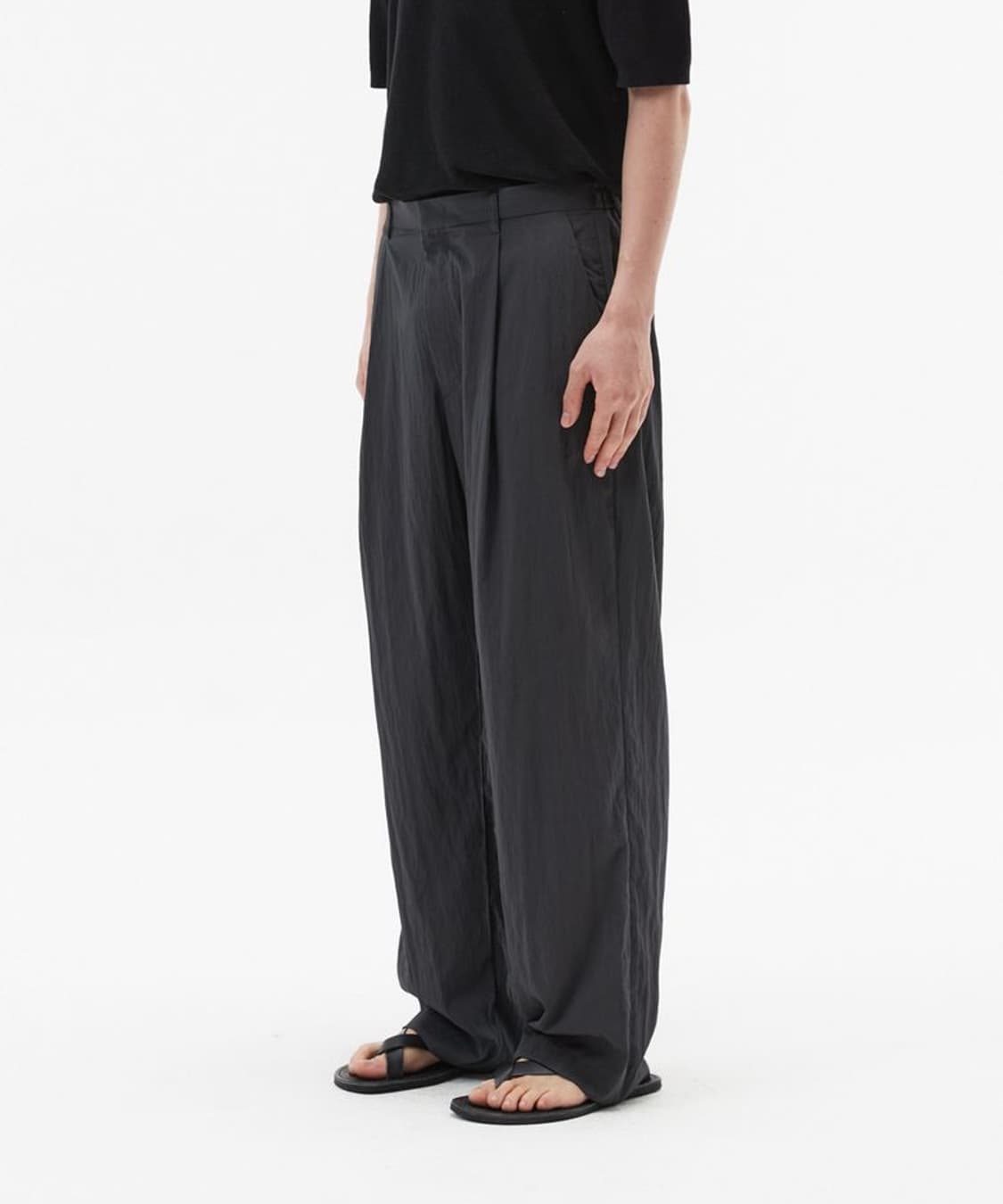 르마드 원턱 밴딩 슬랙스 / 남성 슬랙스 / 남성 팬츠  상품이미지1