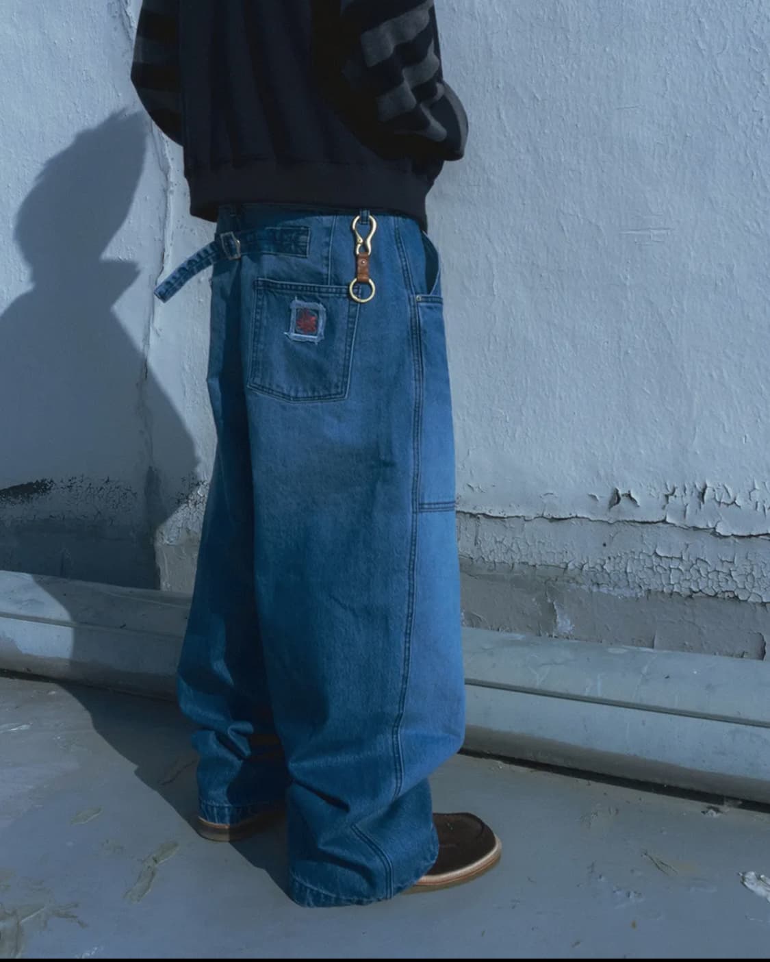 카락터 Army denim work pants / Mid blue 상품이미지7