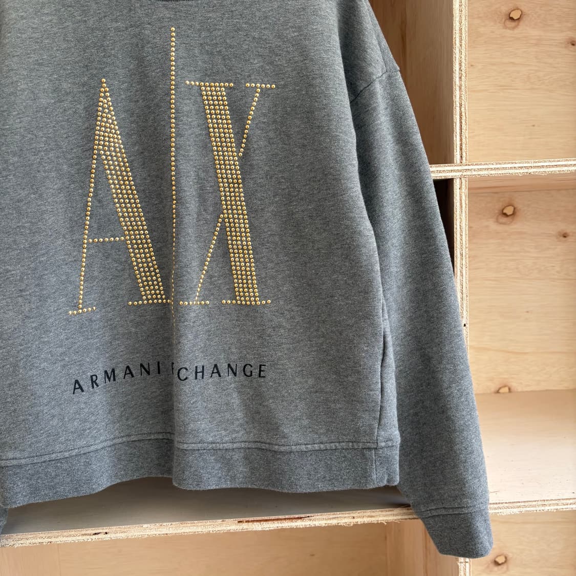 알마니 익스체인지 스팽글 스웻셔츠 상품이미지2