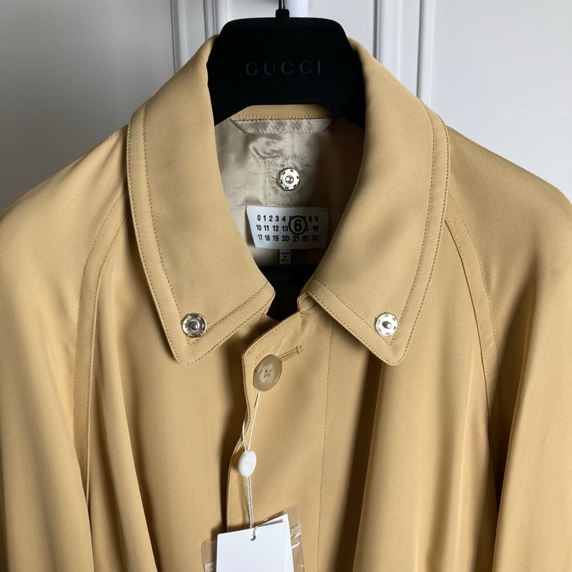 마르지엘라mm6  카라변형 트윌 자켓 상품이미지3