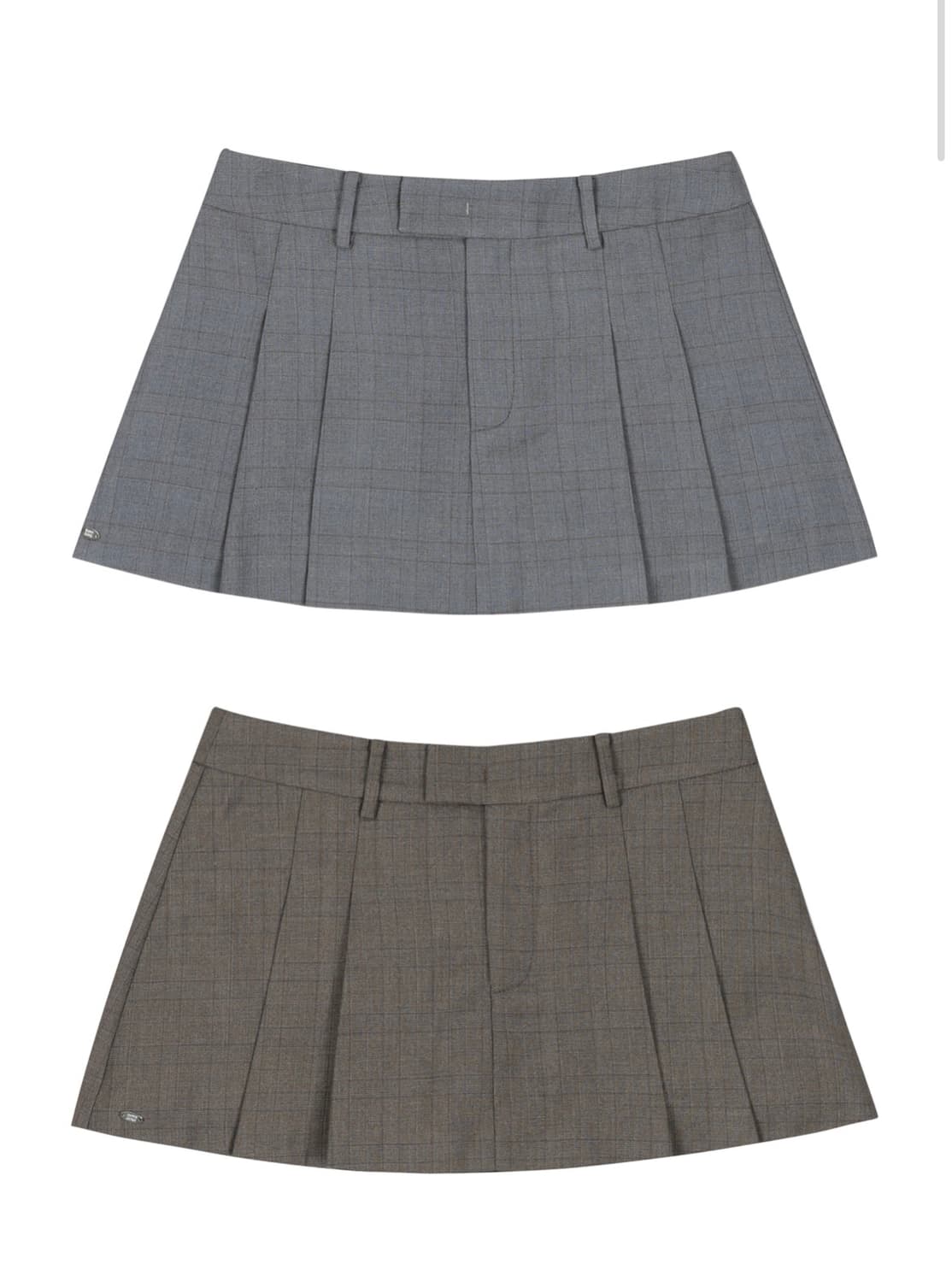 페일제이드 드뮤어 셋업 Demure Crop Set-Up in grey 상품이미지3