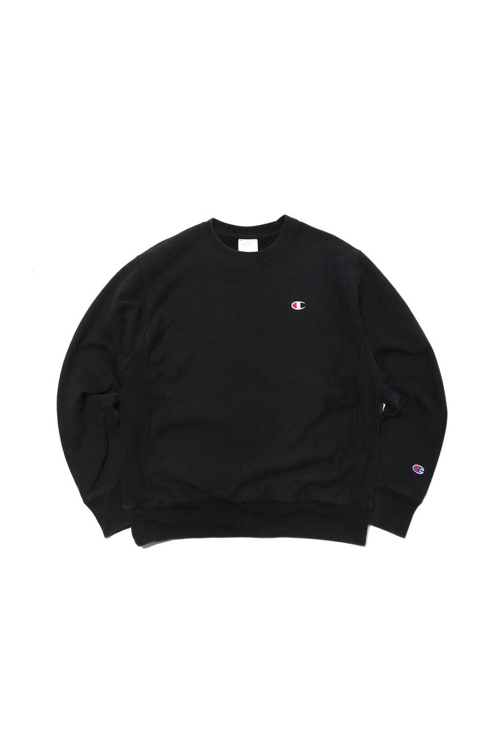CHAMPION 리버스위브 블랙 스웻셔츠 size M 상품이미지1