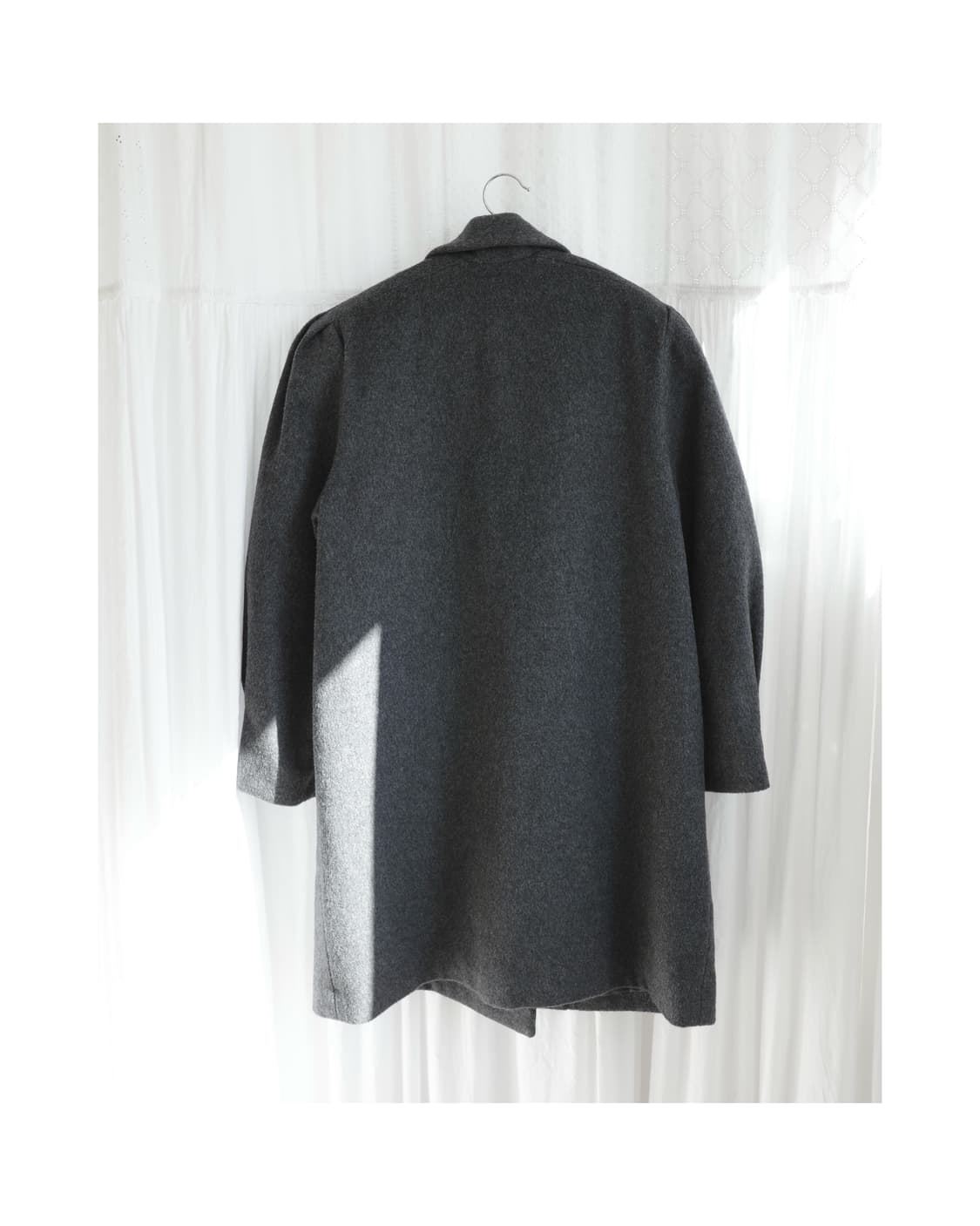 Grey two button coat 상품이미지2
