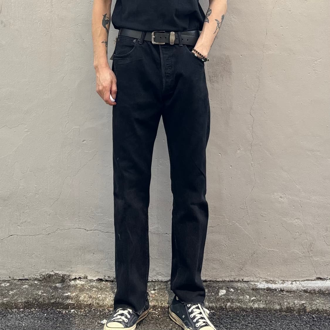 리바이스 501 흑청 상품이미지2